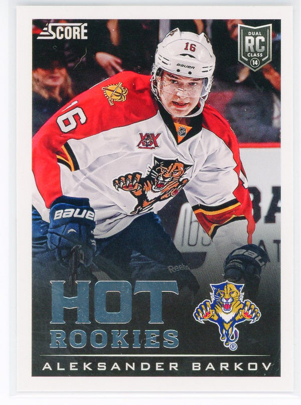 Aleksander Barkov 2013-14 Panini Score Rookie Card #687