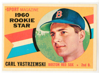 Carl Yastrzemski 1960 Topps Rookie Card #148