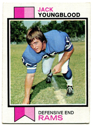Jack Youngblood Rams 1973 #343