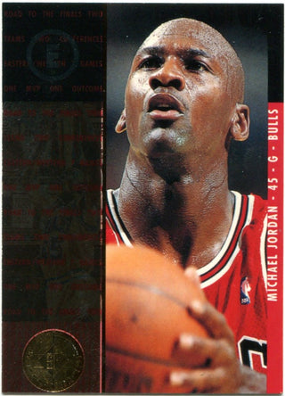 Michael Jordan Upper Deck SP E Road to the Finals