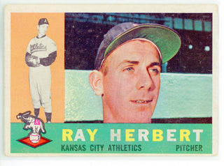 Ray Herbert 1960 Topps Card #252