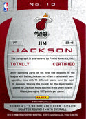 Jim Jackson 2013-14 Totally Silver Signatures Autographed Card