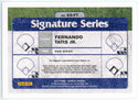 Fernando Tatis Jr. Autographed 2019 Panini Donruss Signature Series Card #SS-FT