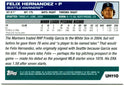 Felix Hernandez Prospect Topps 2005 #UH110