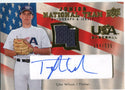 Tyler Wilson 2008 Upper Deck SP USA Autographed Game Used Jersey Card /235