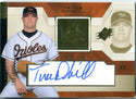 Travis Driskill 2002 Upper Deck Autographed Card