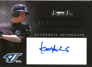 Kevin Ahrens Autographed 2007 Tristar Prospects Card