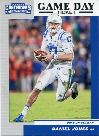 Daniel Jones 2019 Score Game Day Ticket Rookie Card