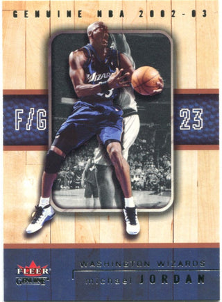 Michael Jordan Genuine NBA 2002-03 Fleer
