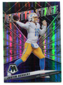 Justin Herbert 2021 Panini Mosaic Center Stage #CS9 Card