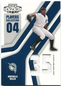 Dontrelle Willis 2004 Donruss Playoff Game Worn Jersey Card /250