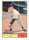 Bill Pierce 1961 Topps Card #205