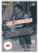 Cade Cunningham 2021-22 Panini Chronicles Prestige Draft Picks Rookie Card #369
