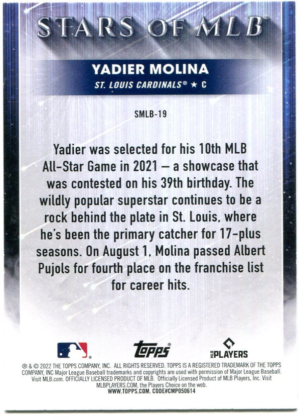 Yadier Molina Topps Stars of MLB