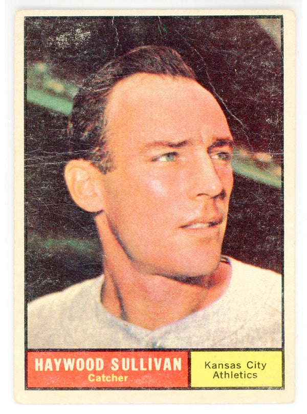 Haywood Sullivan 1961 Topps Card #212