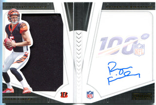 Ryan Finley Autographed 2019 Panini Playbook Rookie Jersey Card