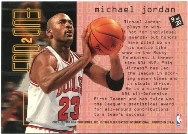 Michael Jordan Fleer End2End 1995
