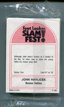 1991 Foot Locker Slam Fest Limited Edition Trading Cards Unopened Pack