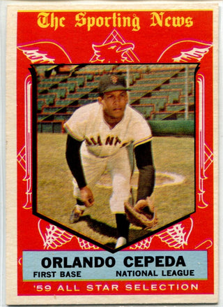 Orlando Cepeda 1959 Topps Card #553
