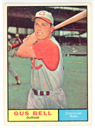 Gus Bell 1961 Topps Card #215