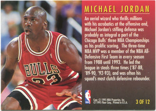 Michael Jordan Fleer '95 Total D