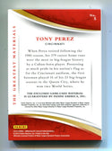 Tony Perez 2015 Panini Immaculate #5 Jersey Card 05/10