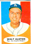Walt Alston 1961 Topps Card