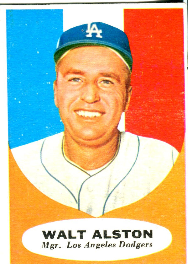 Walt Alston 1961 Topps Card