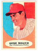 Gene Mauch 1961 Topps Card #219