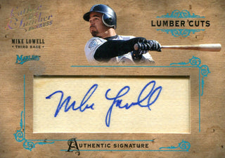 Mike Lowell Autographed Donruss Card #85/160