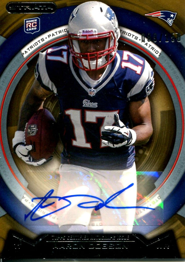 Aaron Dobson 2013 Topps Strata Autographed Rookie Card #89/150