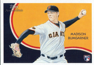 Madison Bumgarner 2010 Topps Diamond Stars Rookie Card