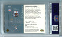 Dan Marino 2001 Upper Deck Game Gear (PSA GEM MT 10 Auto) Card