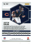 Justin Fields 2021 Panini Mosaic #242 NFL Debut Card