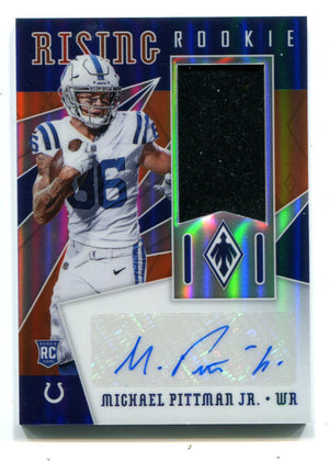 Michael Pittman Jr 2020 Panini Phoenix Rising Rookie #RRMP RPA /75