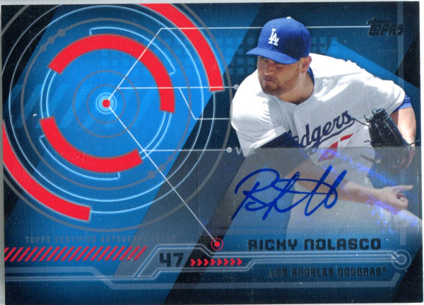 Ricky Nolasco 2014 Topps Autographed Card