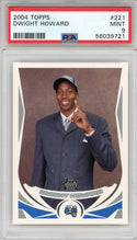 Dwight Howard 2004 Topps Rookie Card #221 (PSA)