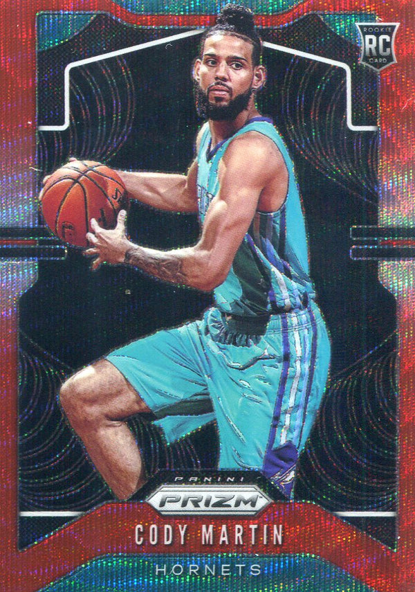 Cody Martin 2019-20 Panini Prizm Red Wave Rookie Card