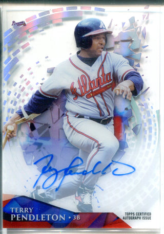 Terry Pendleton Autographed 2014 Topps Card