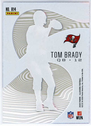 Tom Brady 2020 Panini Illusions Astounding Card #A14