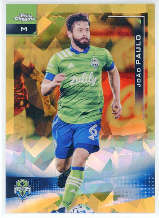 Joao Paulo 2021 Topps Chrome MLS Sapphire Gold Card #86