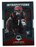 Ja'Marr Chase 2021 Panini Mosaic Introductions RC #I7
