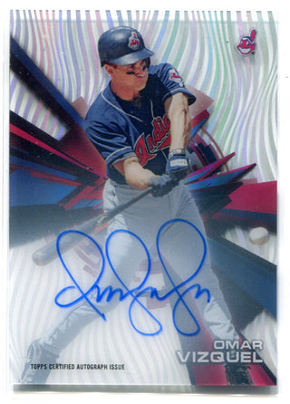 Omar Vizquel 2015 Topps Certified #HT-OV Autographed Card