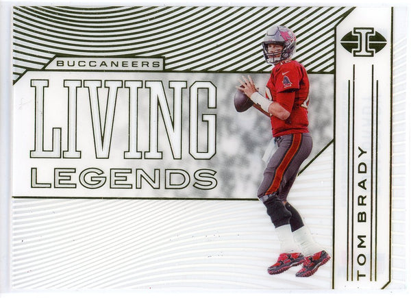 Tom Brady 2020 Panini Illusions Living Legends Card #LL1