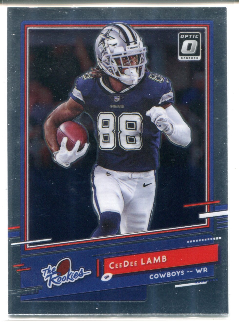 CeeDee Lamb Dallas Cowboys Autographed 2020 Panini Donruss