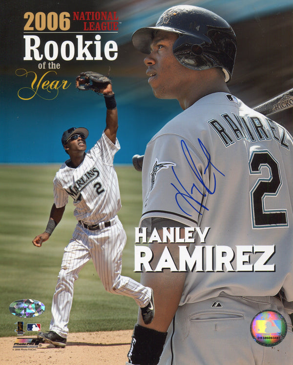 Hanley Ramirez Autographed 8x10 Photo