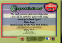 Wade Boggs 2002 Fleer Game Worn Jersey Card