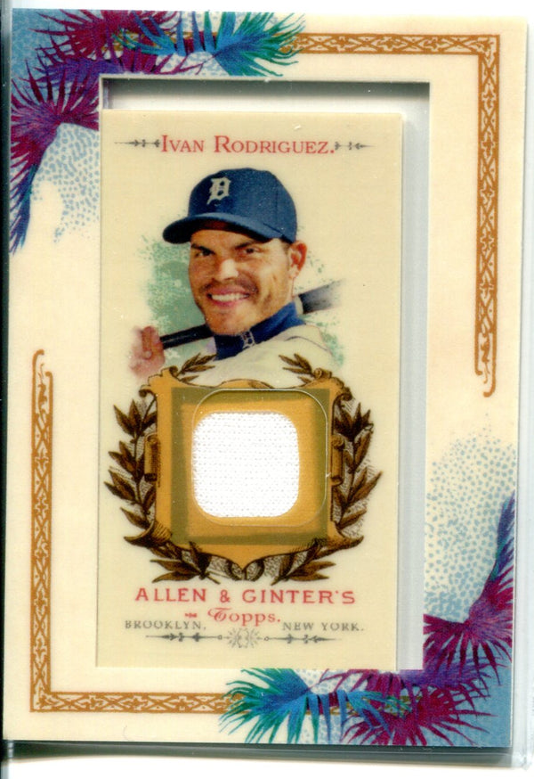 Ivan Rodriguez Topps Jersey Card