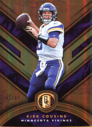 Kirk Cousins 2019 Panini Gold Standard Card