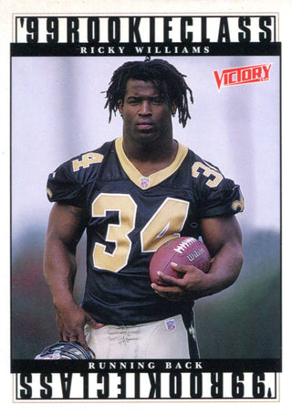 Ricky Williams 1999 Upper Deck Victory Rookie Card